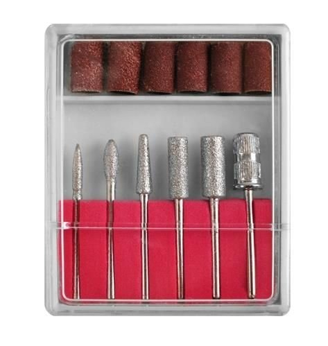 Set 160 capete pentru freza electrica, diamantate, modele diferite, pentru manichiura si pedichiura [2]