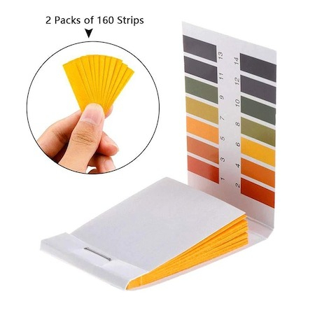 Set 160 hartii,benzi indicatoare pentru masurarea ph-ului din diverse solutii, model 1 [2]