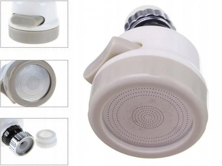 Set 2 Adaptoare robinet de bucatarie cu 3 moduri de pulverizare [3]