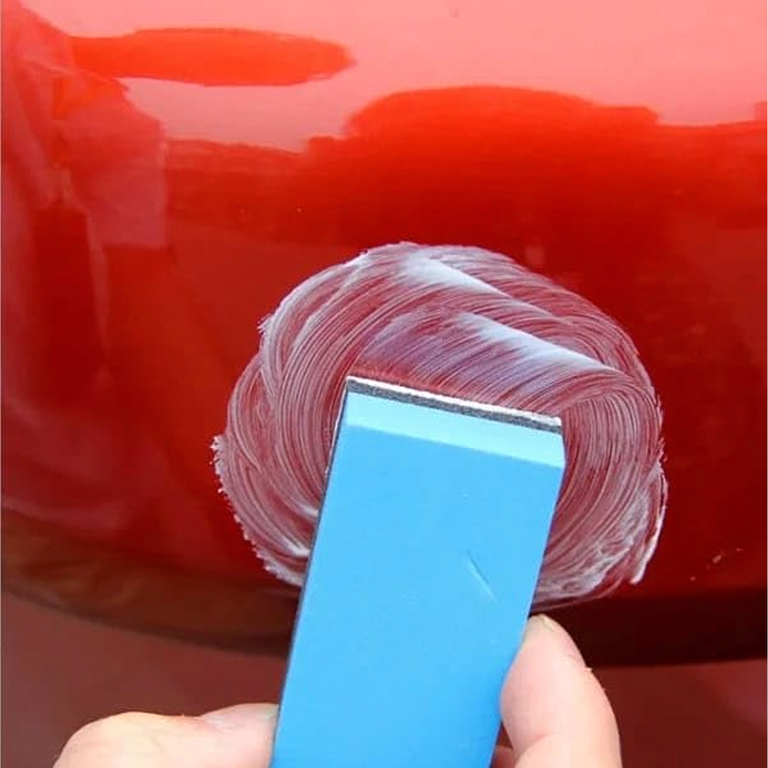 Set 2 aplicatoare detailing auto din spuma 6,7 x 2,7 x 1,2 cm, bureti pentru aplicarea coatingului ceramic, cerii si dressingului, reutilizabili, albastru/negru [5]
