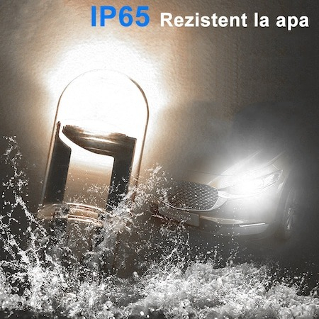 Set 2 becuri LED universale, auto T10, pentru bord, interior, numar, diverse [5]