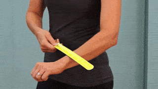 Set 2 benzi reflectorizante verzi reutilizabile pentru brat si echipamente, auto-fixare rapida, 40x3 cm, rezistente la ploaie [7]