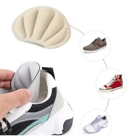 Set 2 branturi cu pernite pentru calcaie, design ingrosat – Suport moale si ergonomic pentru confort, amortizare si protectie la mers [9]