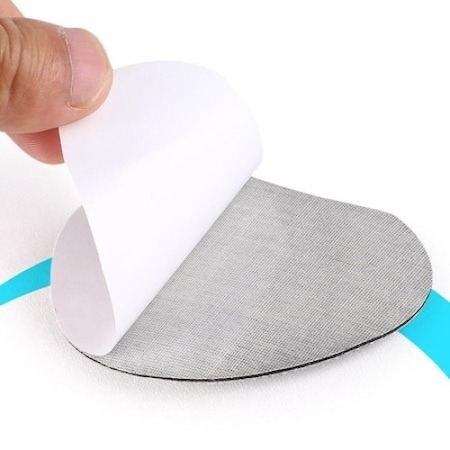 Set 2 branturi cu pernite pentru calcaie, designe ingrosat - Gri [4]