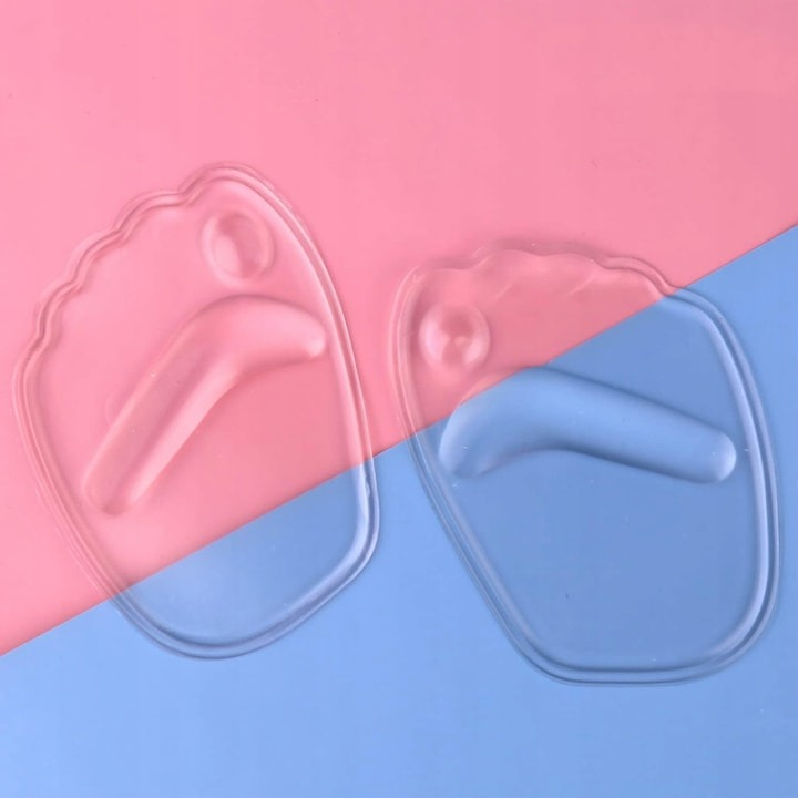 Set 2 branturi pentru pantofi, silicon, protectie impotriva bataturilor, adeziv, transparent [9]