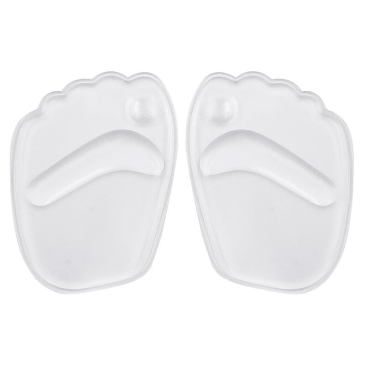 Set 2 branturi pentru pantofi, silicon, protectie impotriva bataturilor, adeziv, transparent [1]
