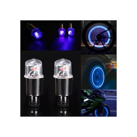 Set 2 lumini decorative valva LED pentru biciclete,auto - Multicolor [4]