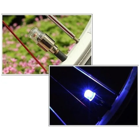 Set 2 lumini decorative valva LED pentru biciclete,auto - Multicolor [5]