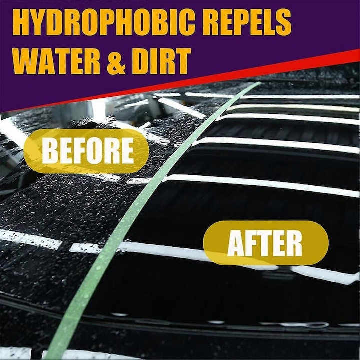 Set 2 bucati spray protectie si luciu auto 100 ml, efect oglinda, strat hidrofob, protectie vopsea si suprafete, pentru masina [3]