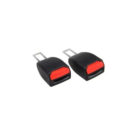 Set 2 adaptoare centura de siguranta falsa,dezactivare avertizare sonora - Negru [4]