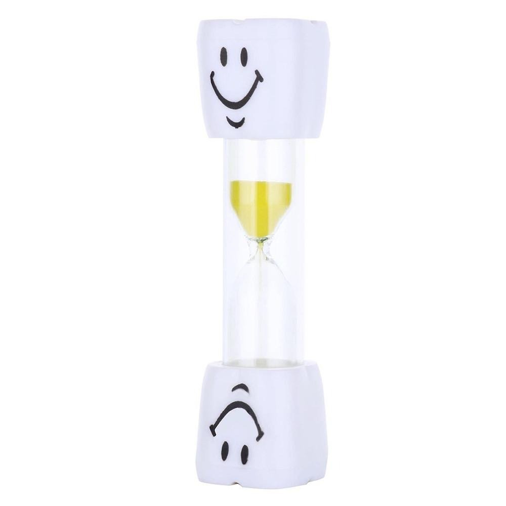 Set 2 clepsidre pentru perierea dintilor, 3 minute, 10 x 2.5 cm, galben [4]