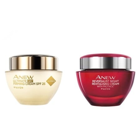 Set 2 creme Anew cu protinol 35 si 45 ani+, de noapte si de zi