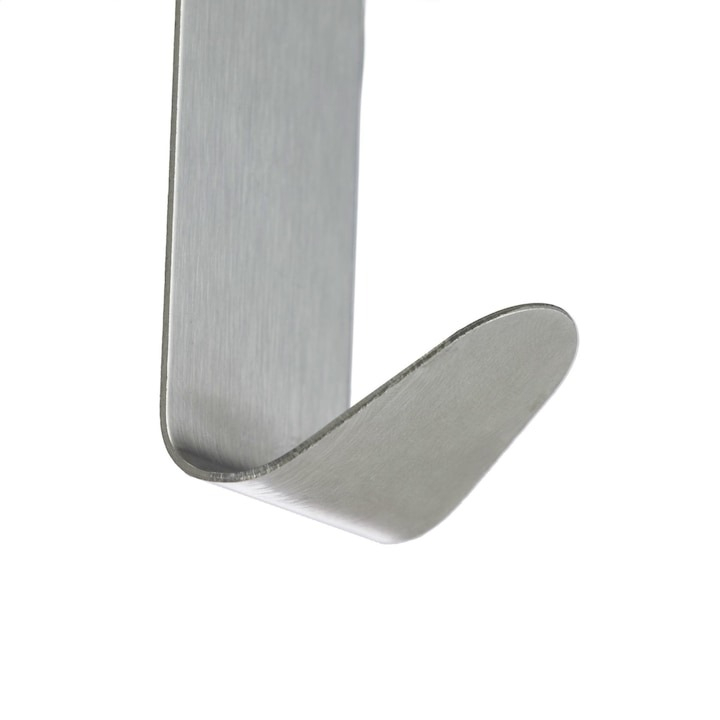 Set 2 cuiere pentru usa, inox, 9 cm, argintiu [3]