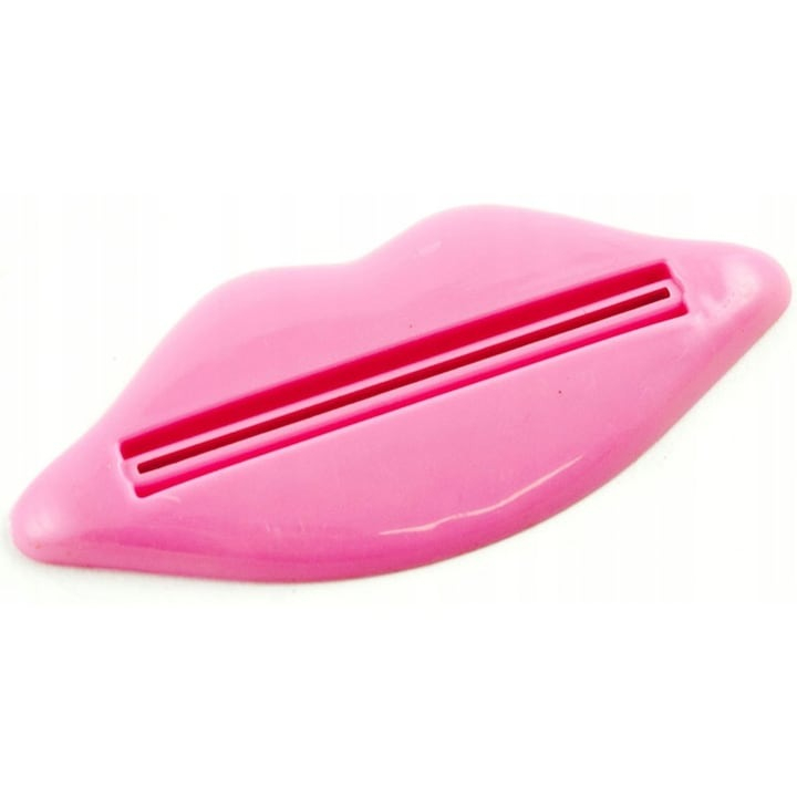 Set 2 dispozitive pentru stors tub pasta de dinti, cosmetice, rosu/roz [8]
