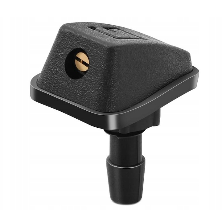 Set 2 duze universale de spalare pentru parbriz, model reglabil tip ceata, plastic rezistent, 3.5x2.7 cm, culoare neagra [9]