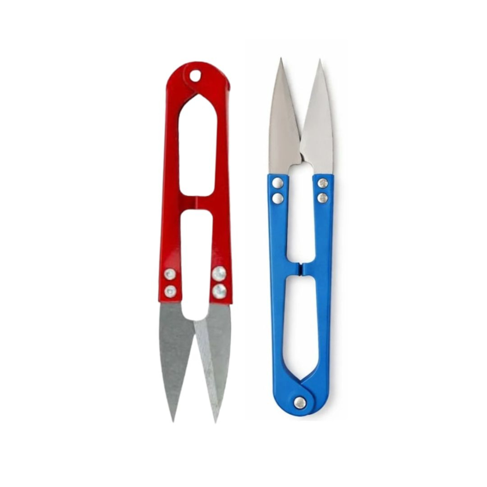 Set 2 foarfeci mini pentru ata 10 cm, taietoare profesionale pentru croitorie, broderie, cusut manual si hobby creativ [2]