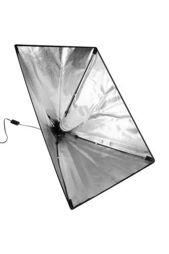 Set de lumini pentru studio cu 2 softbox,doua becuri LED 25W, suport reglabil 80 - 200 cm [6]