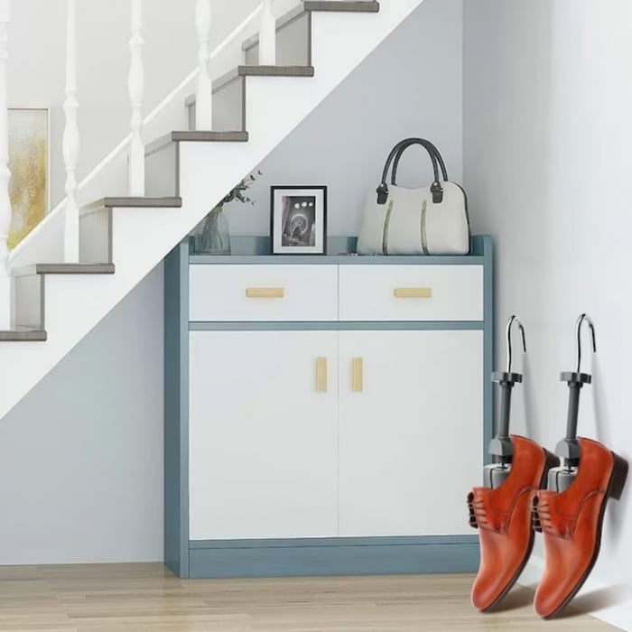 Set 2 sanuri, pentru largit si alungit incaltaminte, ABS/metal, marime 39-43, universale, reglabile, gri [2]