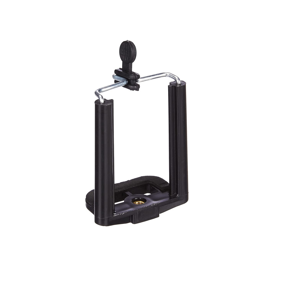 Set 2 suporturi telefon pentru trepied cu prindere 1/4 inch, clema reglabila pentru smartphone, montare orizontala si verticala [6]