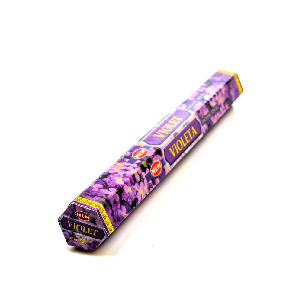 Set 20 betisoare parfumate aromaterapie violeta, fumigatie, parfumare incapere, schimbarea mirosului in incaperi [6]