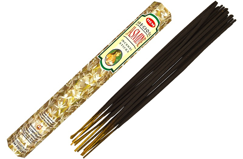 Set 20 betisoare parfumate iasomie, aroma florala intensa, aromaterapie, fumigatie, parfumare incapere, purificare aer [6]