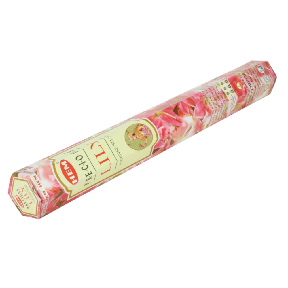 Set 20 betisoare parfumate lily, aroma florala delicata, aromaterapie, fumigatie, parfumare incapere, purificare aer [7]