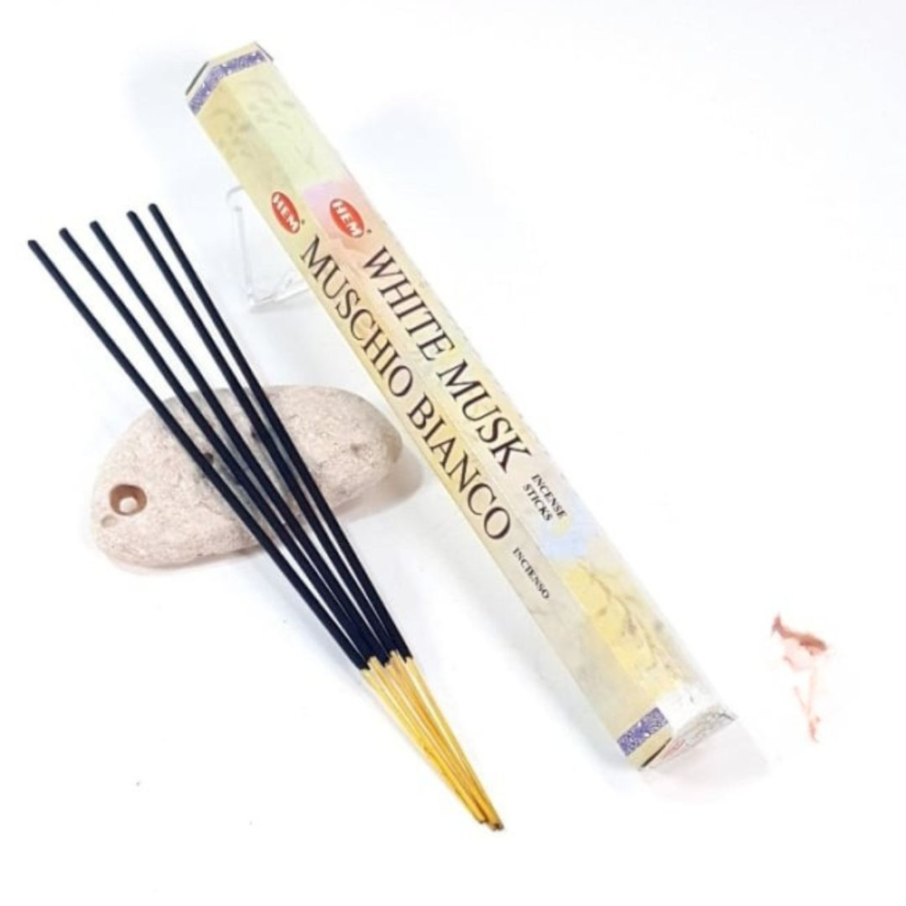 Set 20 betisoare parfumate mosc alb, aroma fina eleganta, aromaterapie, fumigatie, parfumare incapere, schimbarea mirosului in incaperi [2]