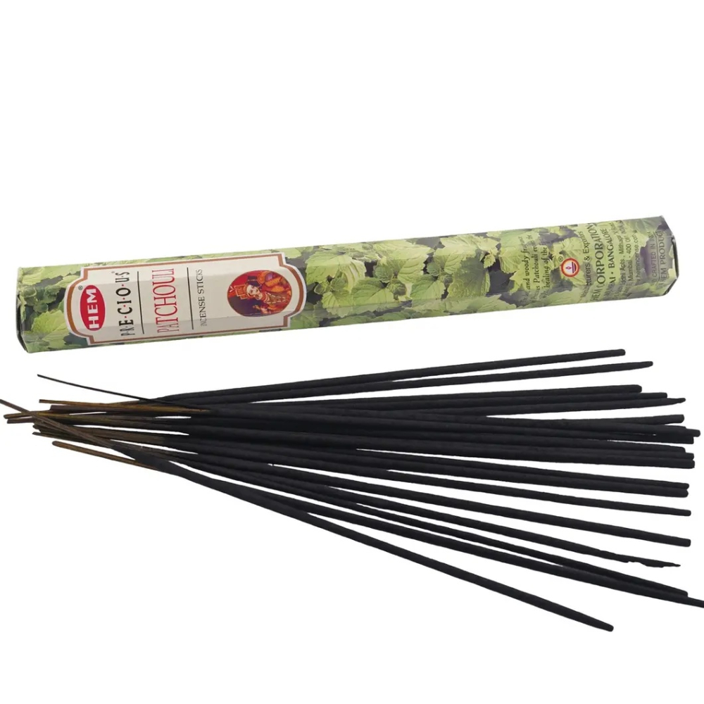 Set 20 betisoare parfumate patchouli, aroma lemnoasa intensa, aromaterapie, fumigatie, parfumare incapere, schimbarea mirosului in incaperi [4]