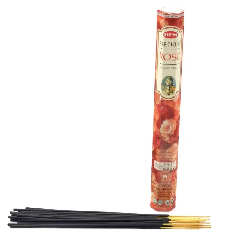 Set 20 betisoare parfumate trandafir, aroma florala romantica, aromaterapie, fumigatie, parfumare incapere, schimbarea mirosului in incaperi [2]