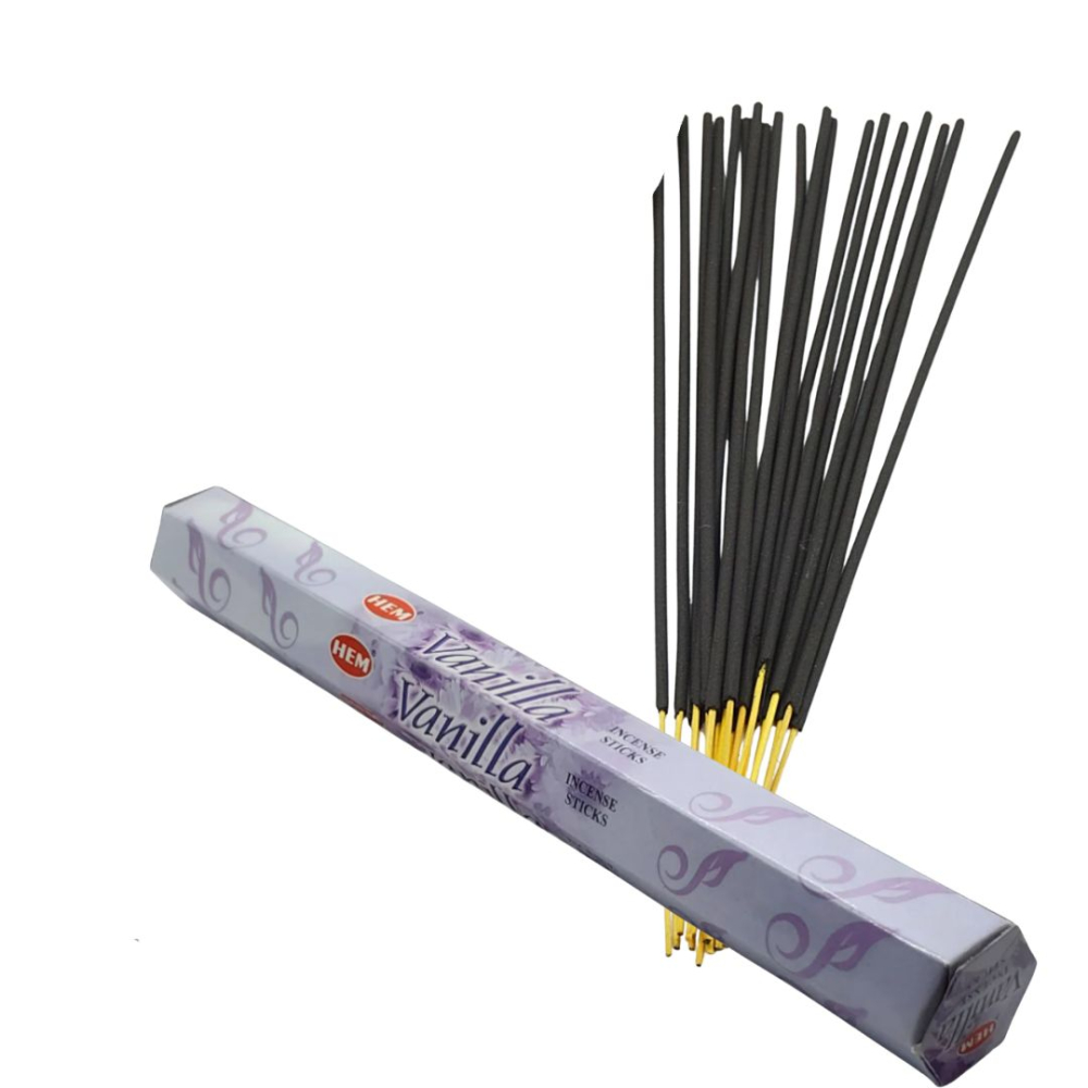Set 20 betisoare parfumate vanilie, aroma dulce calda, aromaterapie, fumigatie, parfumare incapere, schimbarea mirosului in incaperi [5]