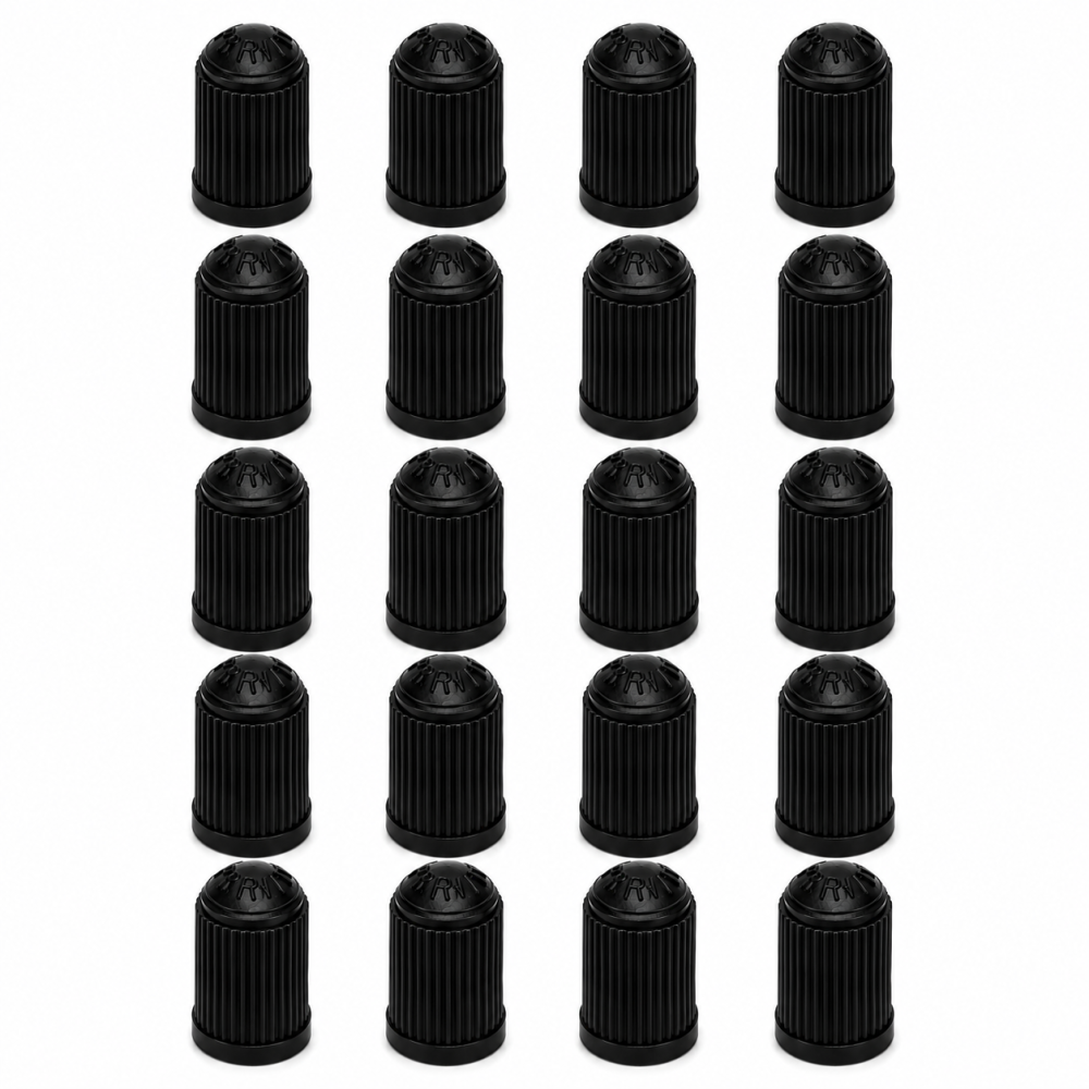 Set 20 capace negre pentru valve Schrader [3]