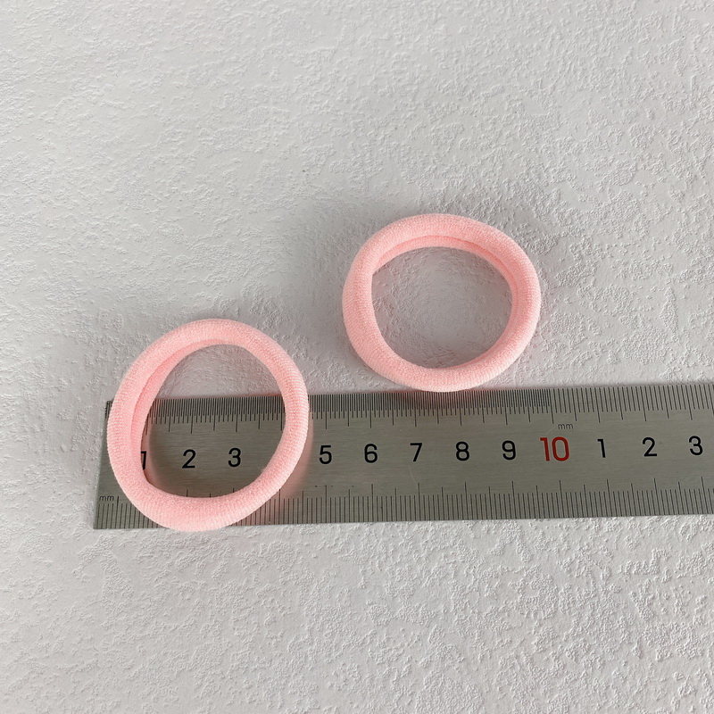 Set 20 elastice pentru par, culori roz – galben – portocaliu – bleu – verde menta – mov – material premium din elastan, rezistent, elastic si delicat cu parul [6]