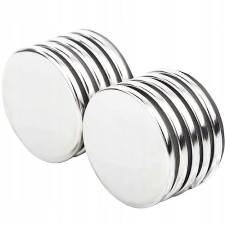 Set 20 magneti Neodim universali, diverse activitati, 25x2 mm - Rotund [2]
