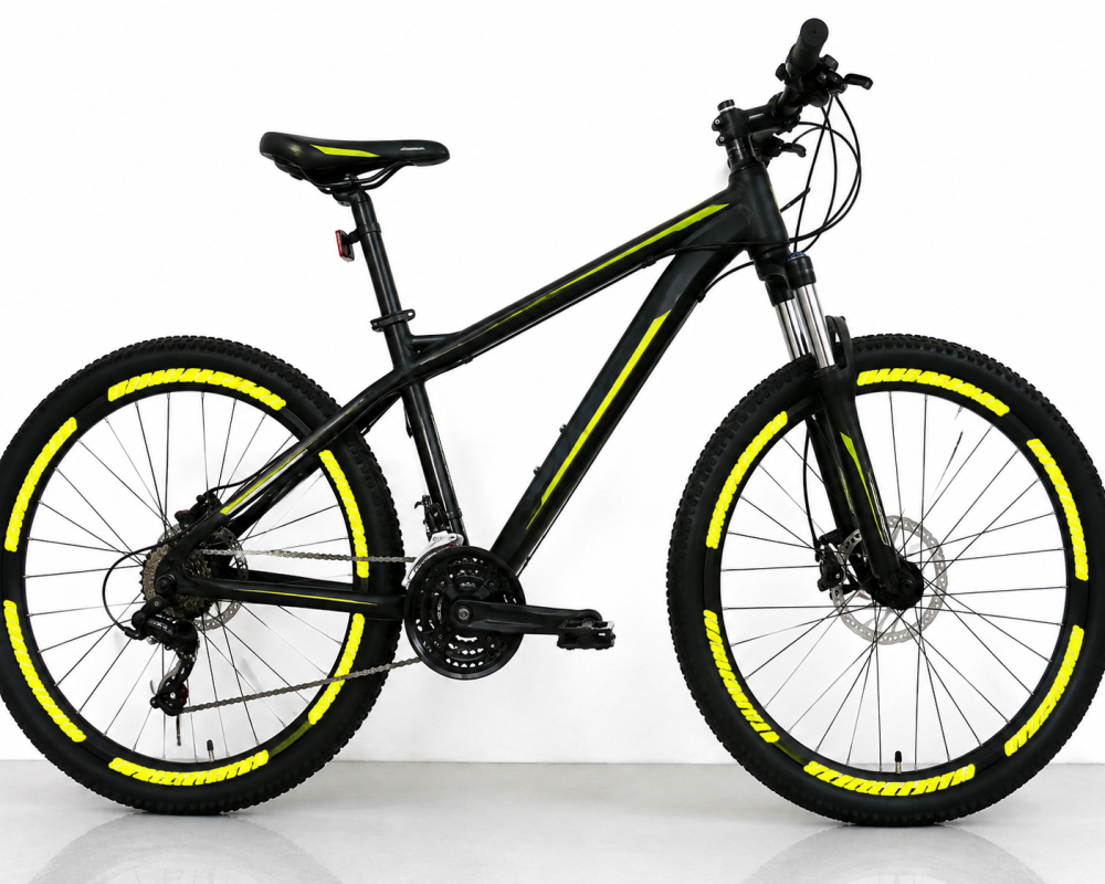 Set 20 stickere reflectorizante galbene pentru jante bicicleta 16-18 inch [2]