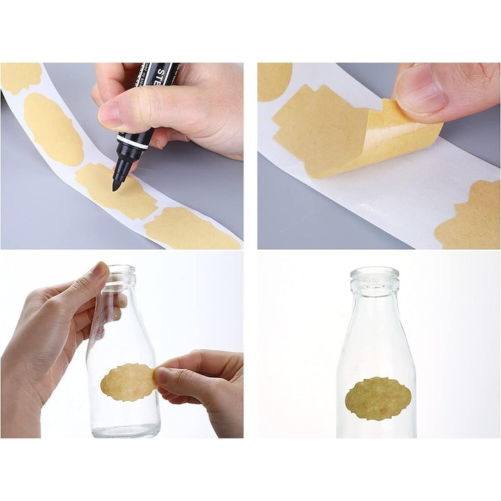 Set 250 etichete autoadezive universale pentru diverse suprafete [2]