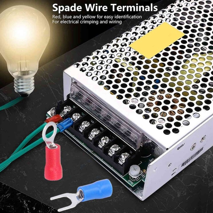 Set 280 terminale electrice izolate, diverse dimensiuni - Multicolor [3]