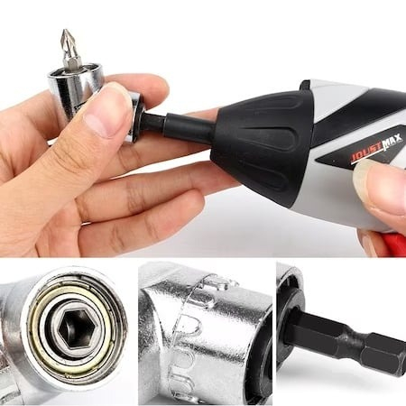 Set 2x Adaptor unghiular mandrina pentru bormasina,cap inclinat cu unghi 105 grade [2]
