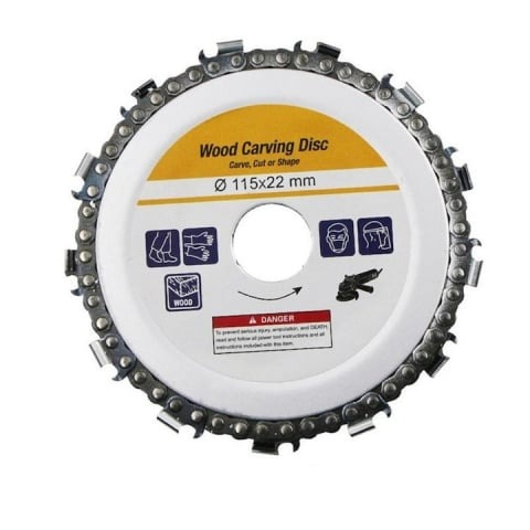 Set 2x Disc cu lant pentru polizor unghiular 115 x 22, diametru 5 [5]