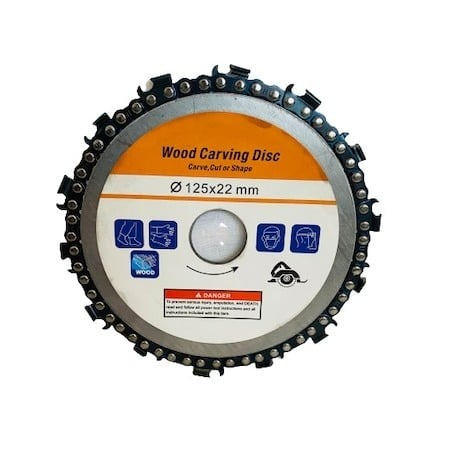 Set 2x Disc cu lant pentru polizor unghiular 125 x 22, diametru 5 [4]