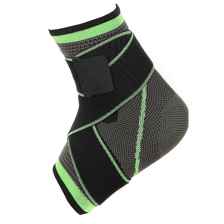 Set 2x Glezniera Elastica universala, prindere cu benzi de fixare - Negru,verde [3]