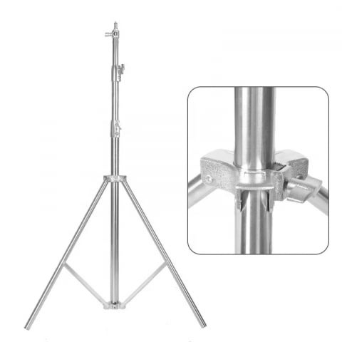 Set 2x Trepied stativ foto cu filet universal 1/4 si 3/8, inaltime maxima 285 cm, rezistenta maxima 10 kg [2]