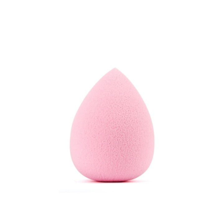 Set 3 bureti pentru machiaj, forme diferite, para, lacrima si oval taiat, tip beauty blender, pentru aplicare fond de ten, corector, roz [3]