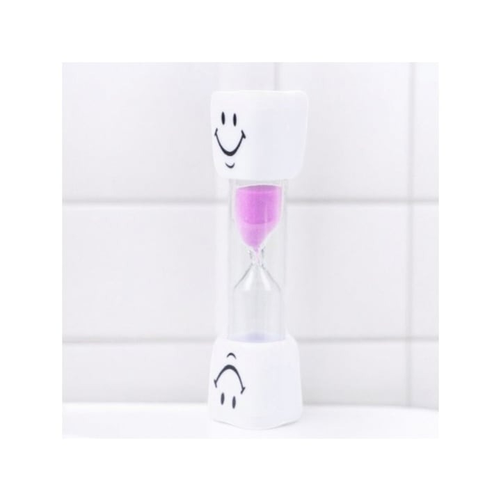 Set 3 clepsidre pentru perierea dintilor, 3 minute, 10 x 2.5 cm, albastru/roz/verde [6]