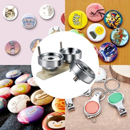 Set 3 matrite pentru prese insigne 58 mm [6]