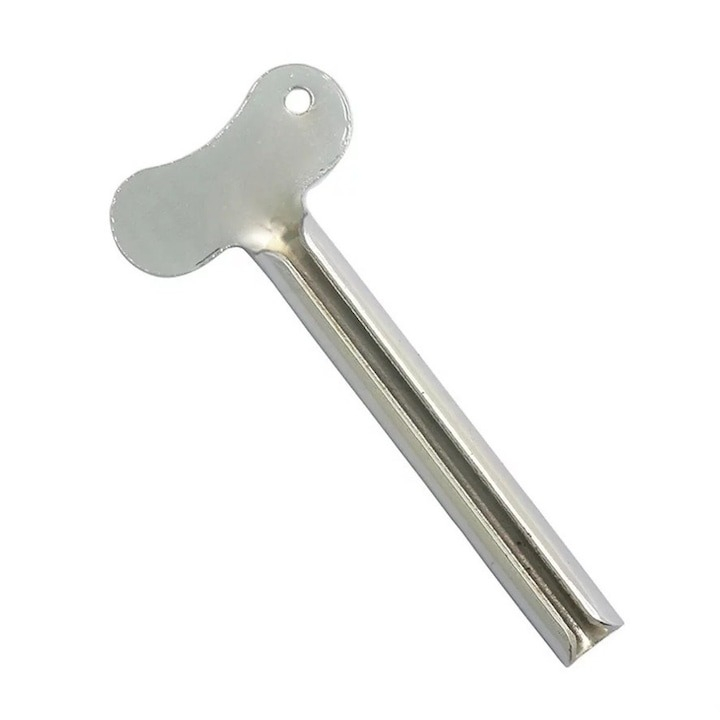 Set 3x Cheita, storcator pentru tub gel, vopsea, polygel, pasta de dinti, metal/otel inoxidabil, argintiu [5]
