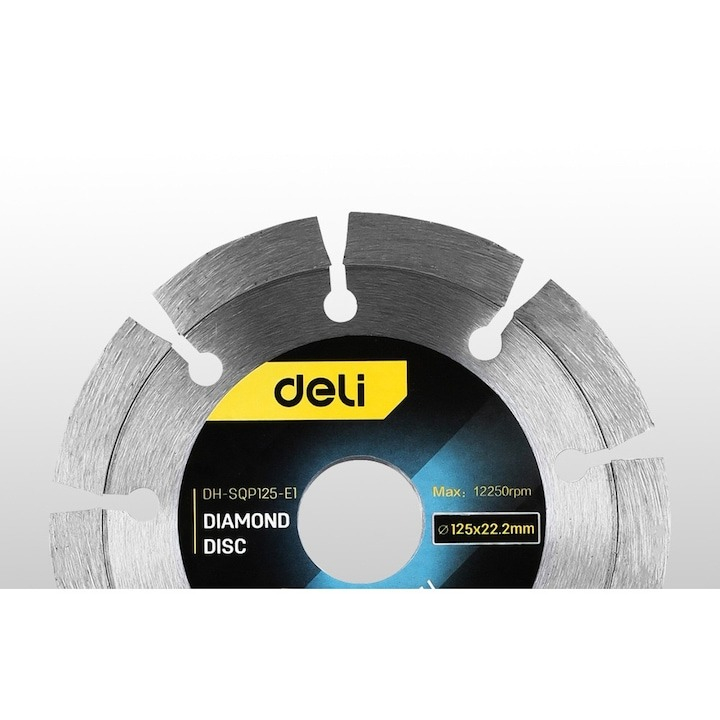 Set 3x Disc diamantat, 125 x 22.2 mm pentru lemn, metal [3]