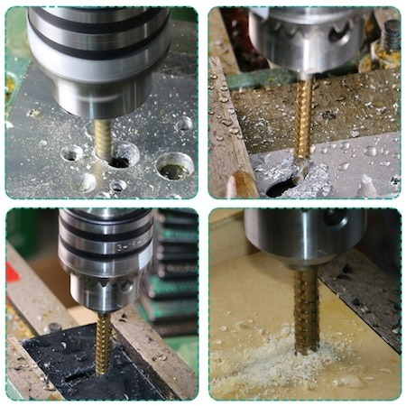 Set 4 burghie universale pentru lucru in lemn si metal [4]