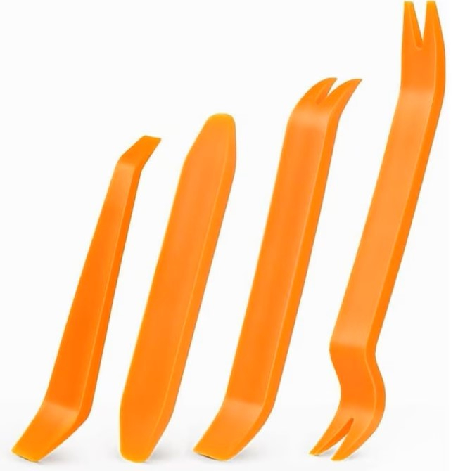Set 4 leviere portocalii 13.5 / 15.5 / 18 / 20.5 cm pentru demontare panouri auto [4]