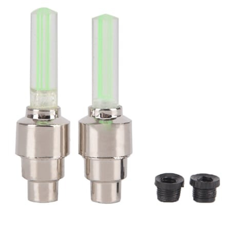 Set 4 lumini decorative valva LED pentru biciclete,auto - Albastru,verde [3]