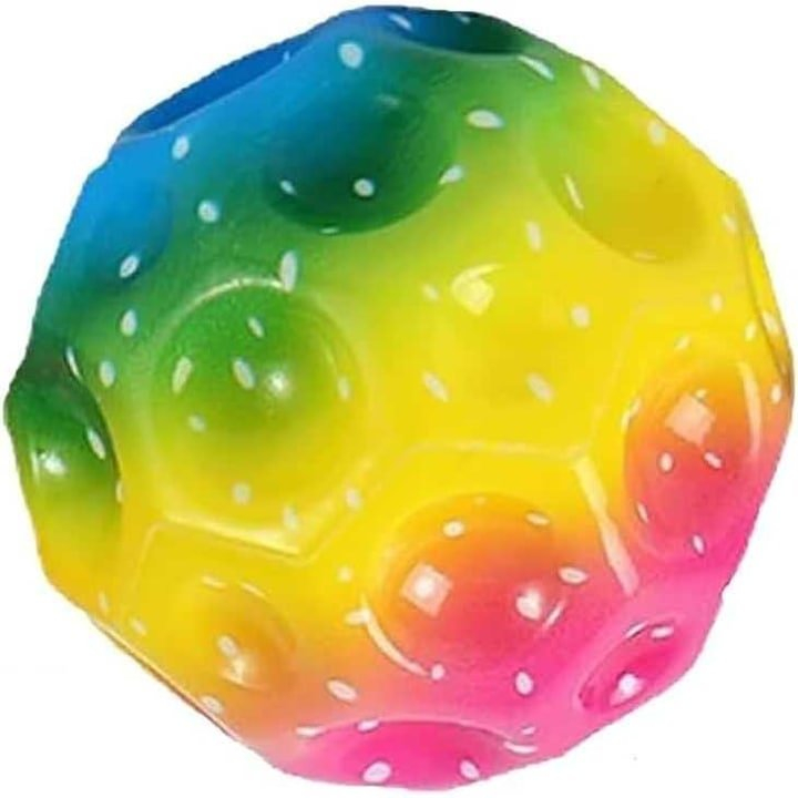 Set 4 mingi antistres multicolor 6 cm, jucarii senzoriale moi din poliuretan, mingi saltarete pentru joaca, relaxare, stimulare tactila si exercitii pentru maini [2]